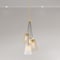 Designers Fountain Liana 4-Light Brushed Gold Glam Statement Chandelier for Foyers and Entryways D328M-4CH-BG - alternate 7